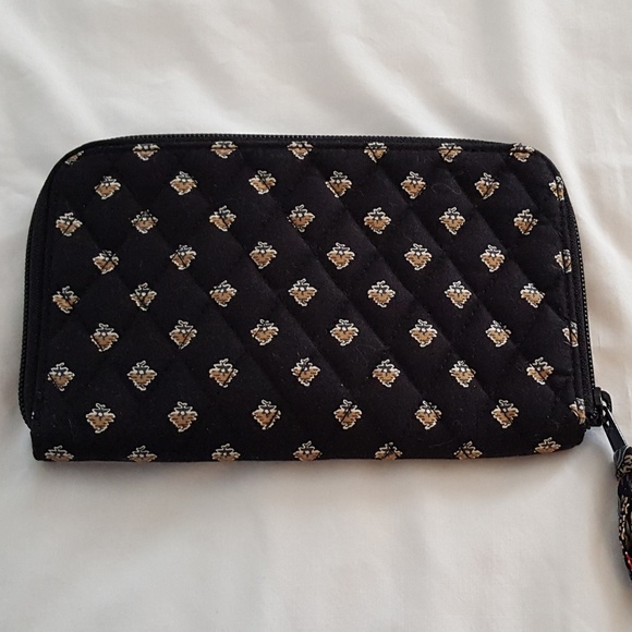 Vera Bradley Full Length Zip Around Wallet NWT - Picture 3 of 7